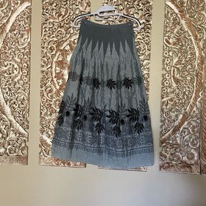 Anthropologie Lapis Convertable Skirt/Dress